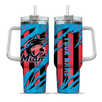 custom miami marlins claw cut blue black curved tumbler best selling 1 1.webp