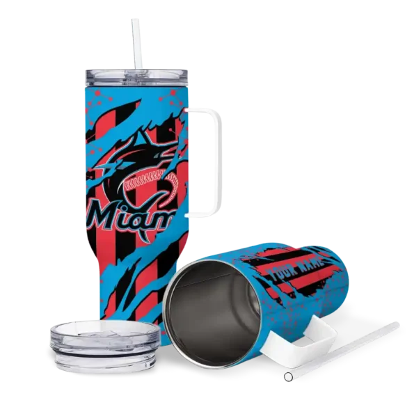 custom miami marlins claw cut blue black curved tumbler high quality 1 1.webp