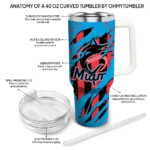 custom miami marlins claw cut blue black curved tumbler best selling 1 1.webp