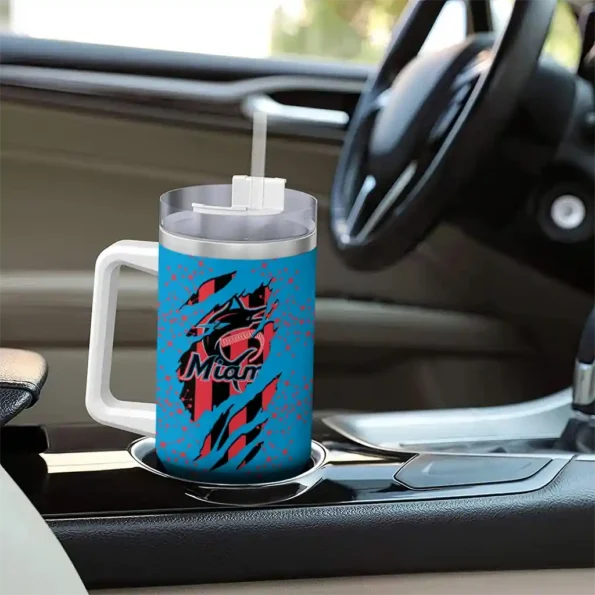 custom miami marlins claw cut blue black curved tumbler trendy 1 1.webp