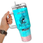custom miami marlins geometric prism blue curved tumbler best selling 1 1.webp