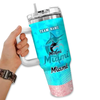 custom miami marlins geometric prism blue curved tumbler fashion forward 1 1.webp