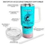 custom miami marlins geometric prism blue curved tumbler best selling 1 1.webp
