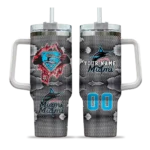 custom miami marlins superman shield blue gray curved tumbler best selling 1.webp
