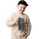 custom miami marlins superman shield blue gray curved tumbler best selling 1.webp