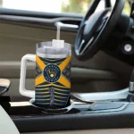 custom milwaukee brewers chevron layers navy blue curved tumbler best selling 1.webp