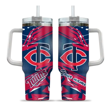 custom minnesota twins abstract paths navy curved tumbler best selling 1.webp
