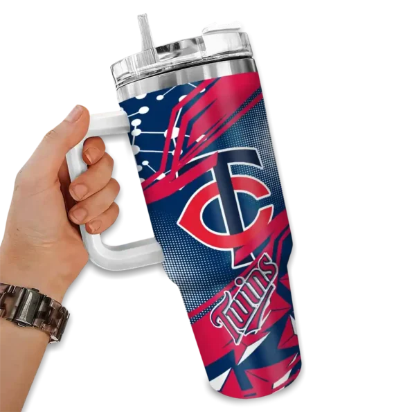 custom minnesota twins abstract paths navy curved tumbler fashion forward 1.webp