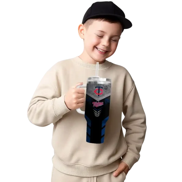 custom minnesota twins arrow armor navy black curved tumbler latest model 1.webp