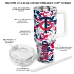 custom minnesota twins camo mashup navy white curved tumbler best selling 1.webp