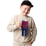 custom minnesota twins chevron stripe navy curved tumbler best selling 1.webp