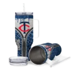 custom minnesota twins leopard zipper navy curved tumbler best selling 1.webp