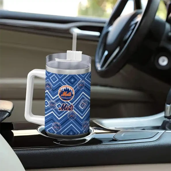 custom new york mets bold diamonds blue curved tumbler trendy 1.webp