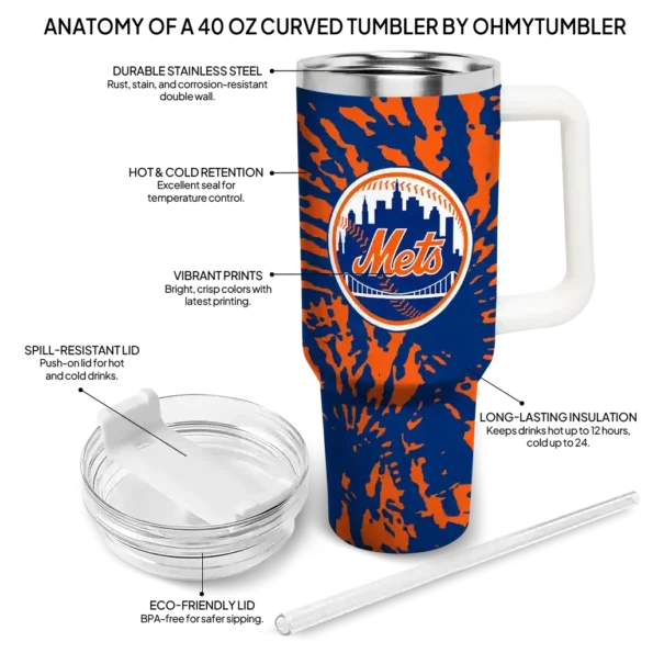 custom new york mets burst swirl blue curved tumbler new arrival 1.webp