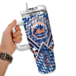 custom new york mets chevron angle blue curved tumbler best selling 1.webp