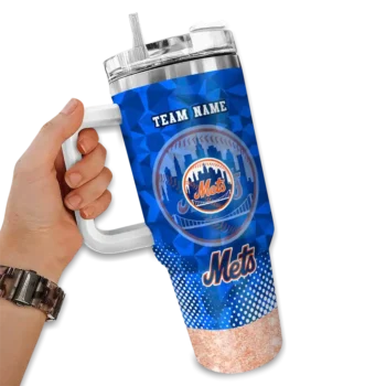 custom new york mets geometric prism blue curved tumbler fashion forward 1.webp