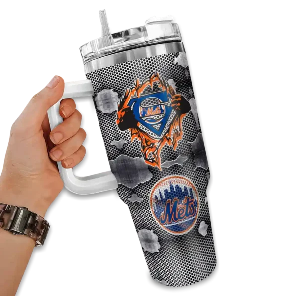 custom new york mets superman shield blue gray curved tumbler fashion forward 1.webp