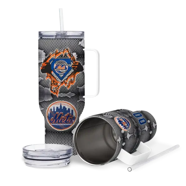 custom new york mets superman shield blue gray curved tumbler high quality 1.webp
