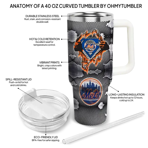 custom new york mets superman shield blue gray curved tumbler new arrival 1.webp