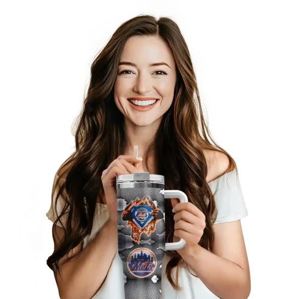 custom new york mets superman shield blue gray curved tumbler premium grade 1.webp