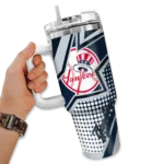 custom new york yankees arrow burst navy curved tumbler best selling 1.webp