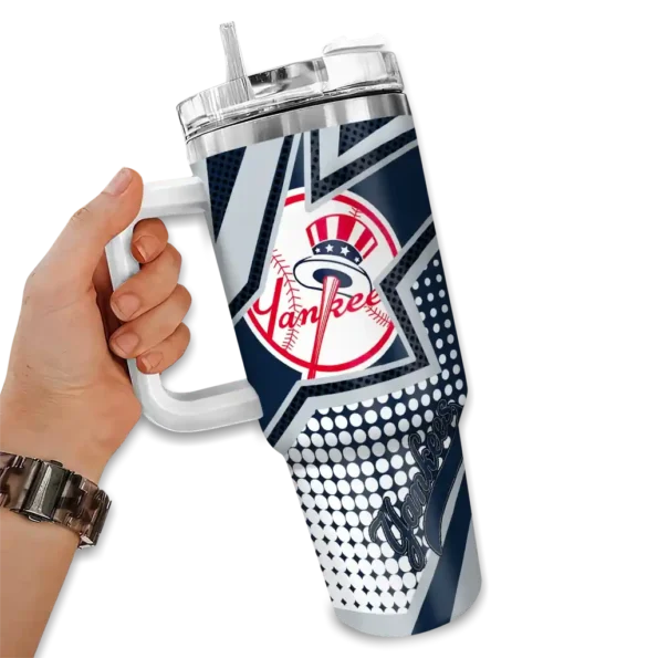 custom new york yankees arrow burst navy curved tumbler fashion forward 1.webp