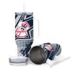 custom new york yankees arrow burst navy curved tumbler best selling 1.webp