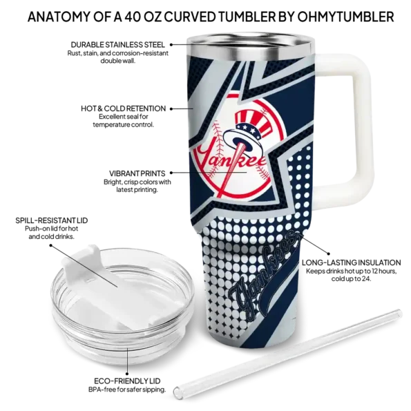 custom new york yankees arrow burst navy curved tumbler new arrival 1.webp