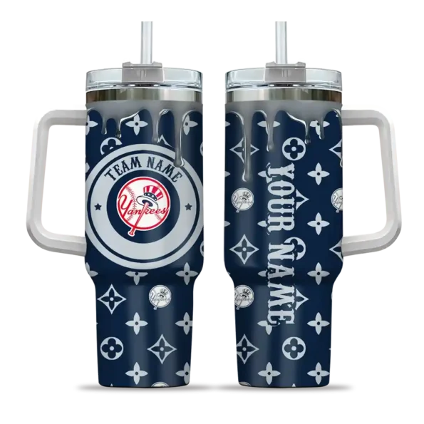 custom new york yankees bullseye drips navy curved tumbler best selling 1.webp
