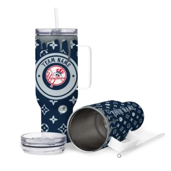 custom new york yankees bullseye drips navy curved tumbler high quality 1.webp