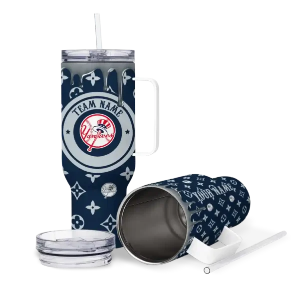 custom new york yankees bullseye drips navy curved tumbler high quality 1.webp