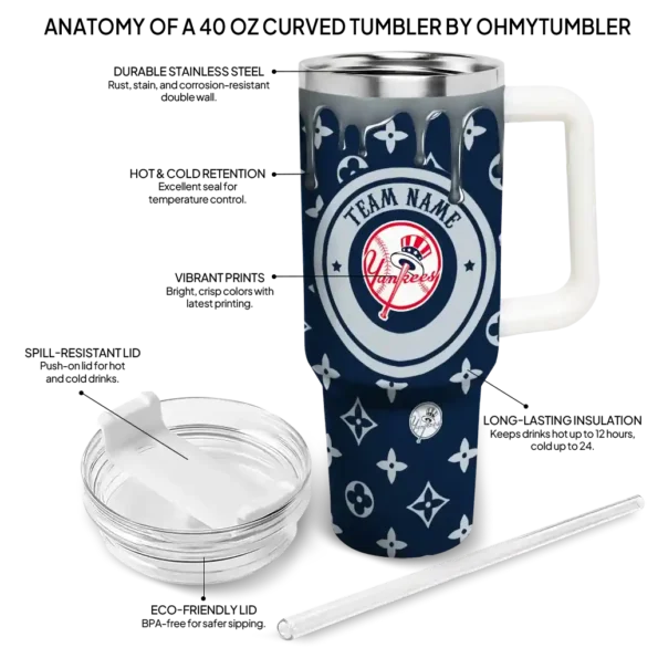 custom new york yankees bullseye drips navy curved tumbler new arrival 1.webp