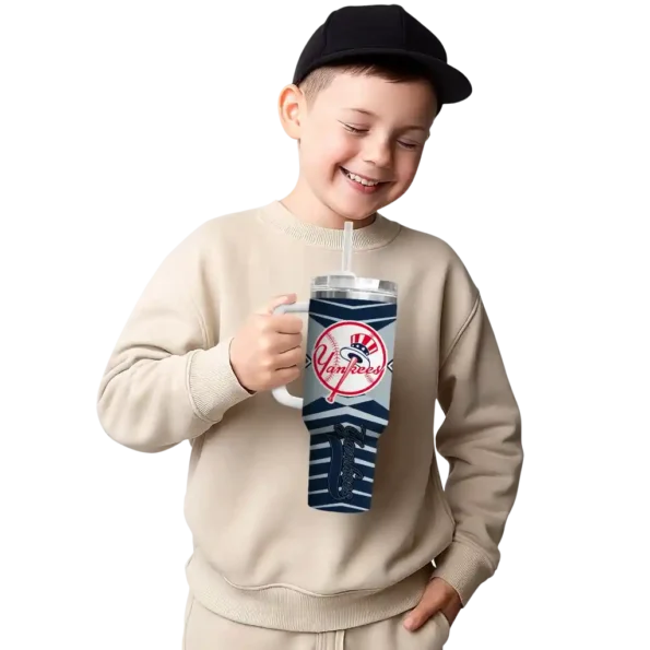 custom new york yankees chevron layers navy curved tumbler latest model 1.webp