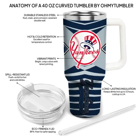 custom new york yankees chevron layers navy curved tumbler new arrival 1.webp