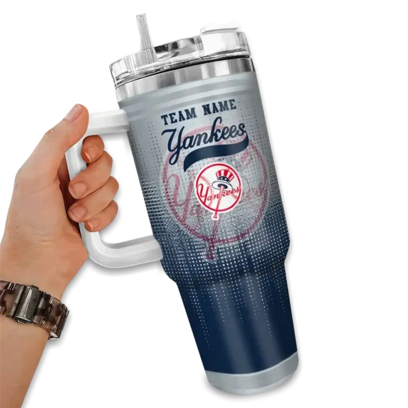 custom new york yankees gradient dots navy curved tumbler fashion forward 1.webp