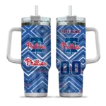 custom philadelphia phillies bold diamonds blue curved tumbler best selling 1.webp