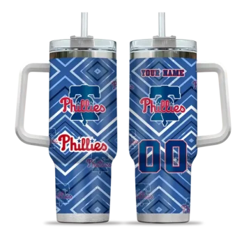 custom philadelphia phillies bold diamonds blue curved tumbler best selling 1.webp