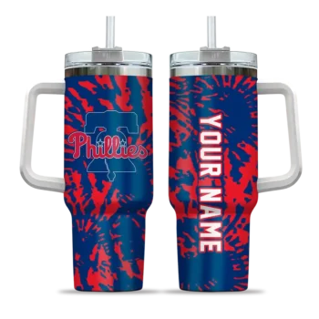 custom philadelphia phillies burst swirl blue curved tumbler best selling 1.webp