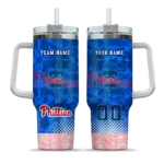 custom philadelphia phillies geometric prism blue curved tumbler best selling 1.webp