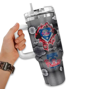 custom philadelphia phillies superman shield blue gray curved tumbler fashion forward 1.webp
