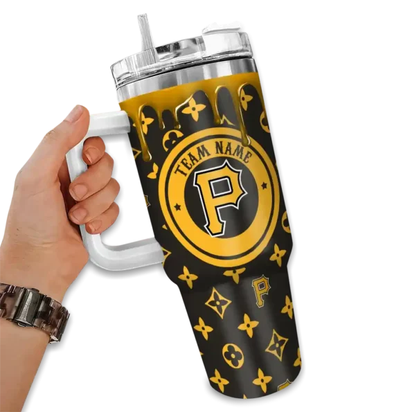 custom pittsburgh pirates bullseye drips black curved tumbler fashion forward 1.webp