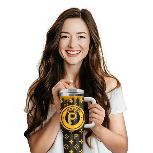 custom pittsburgh pirates bullseye drips black curved tumbler premium grade 1.webp