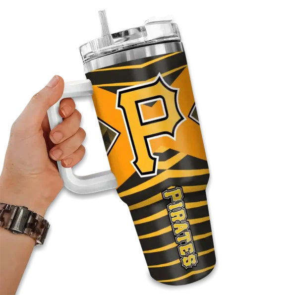 custom pittsburgh pirates chevron layers black curved tumbler fashion forward 1.webp