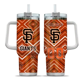 custom san francisco giants bold diamonds orange curved tumbler best selling 1.webp