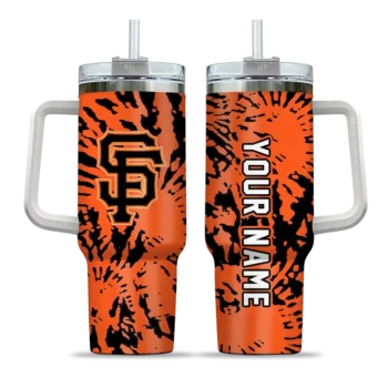 custom san francisco giants burst swirl orange curved tumbler best selling 1.webp