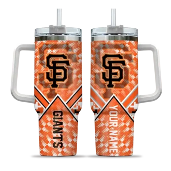 custom san francisco giants chevron angle orange curved tumbler best selling 1.webp