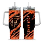 custom san francisco giants claw cut orange black curved tumbler best selling 1.webp