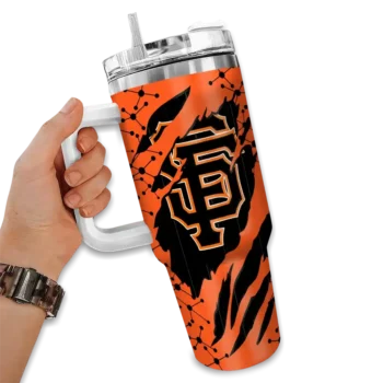 custom san francisco giants claw cut orange black curved tumbler fashion forward 1.webp