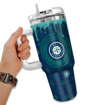 custom seattle mariners bullseye drips navy blue curved tumbler fashion forward 1.webp