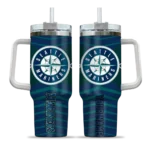 custom seattle mariners chevron layers navy blue curved tumbler best selling 1.webp